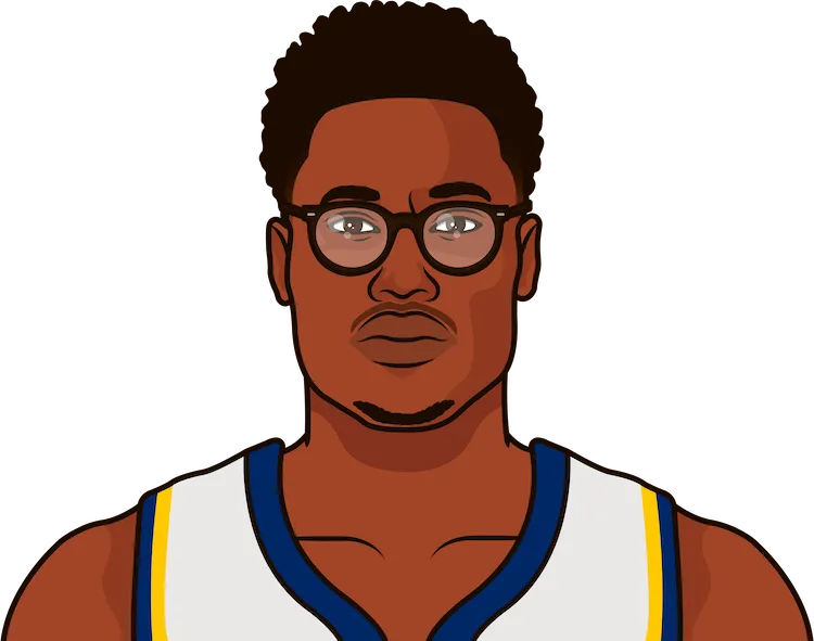 Illustration of Jalen Smith wearing the Indiana Pacers uniform