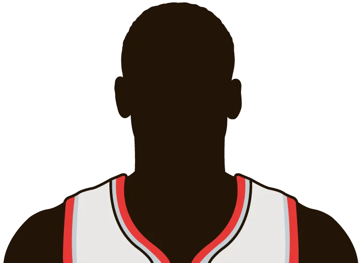 Illustration of Moses Brown wearing the Portland Trail Blazers uniform