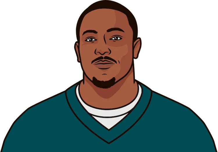 who is the all-time rushing leader for the eagles