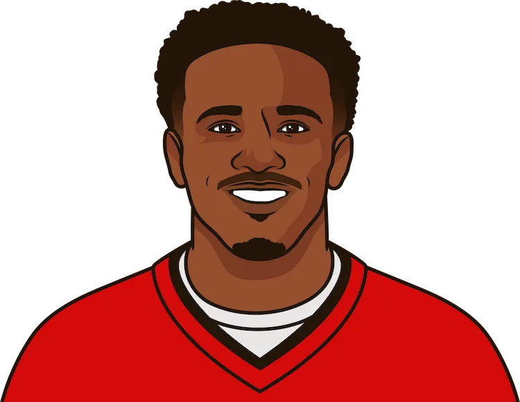 Illustration of Chase Edmonds wearing the Tampa Bay Buccaneers uniform