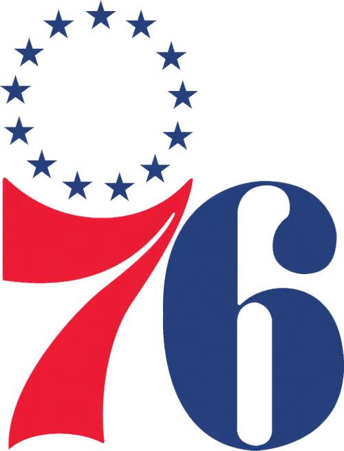 Logo for the 1967-68 Philadelphia 76ers