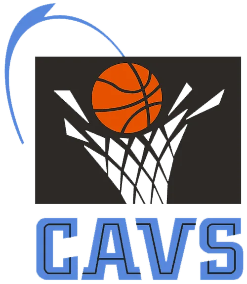 Logo for the 1994-95 Cleveland Cavaliers