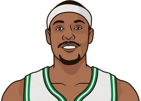 how many career 6 foul games does pierce have in the playoffs