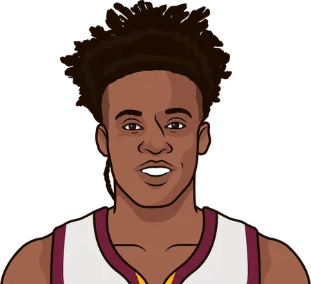 who was the last cavs rookie with 15 ppg in the last 30 seasons