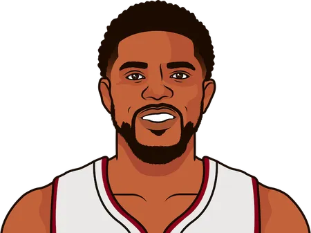 udonis haslem most points in a game