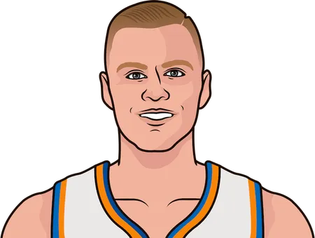 kristaps porzingis stats in first game