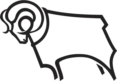 Logo for the Derby County