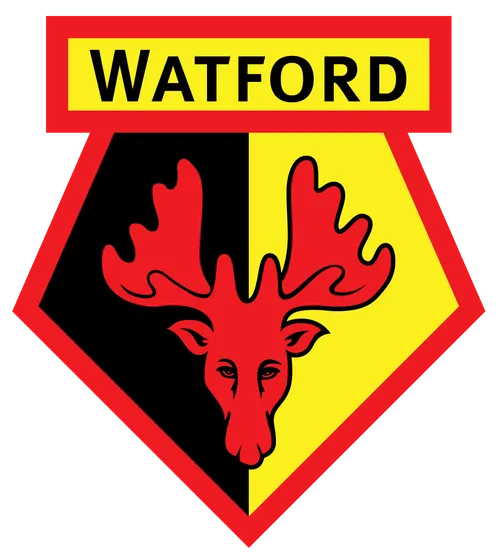Logo for the 2021-22 Watford