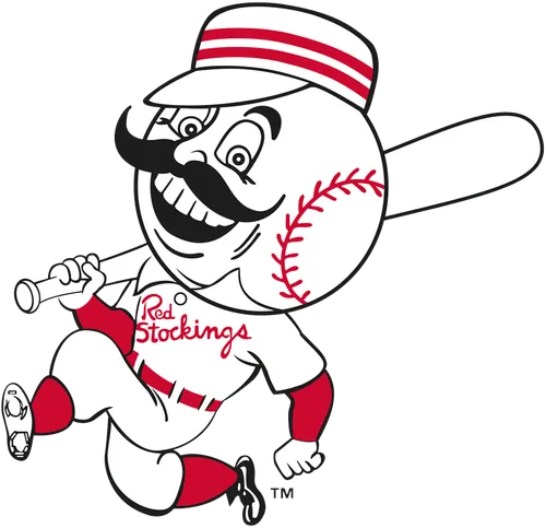 Logo for the 1958 Cincinnati Redlegs