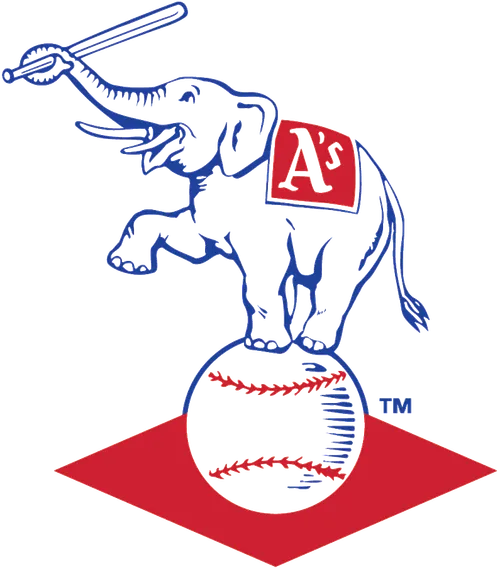Logo for the 1957 Kansas City Athletics