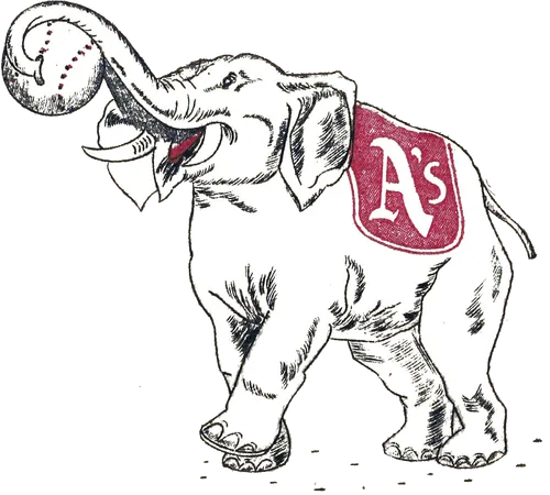 Logo for the 1942 Philadelphia Athletics