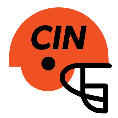 Logo for the 1975 Cincinnati Bengals