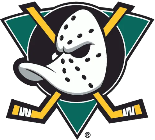Logo for the 1996-97 Mighty Ducks of Anaheim