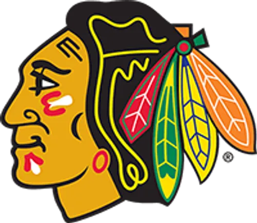 Logo for the 1961-62 Chicago Black Hawks