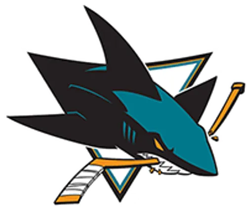 Logo for the 2001-02 San Jose Sharks