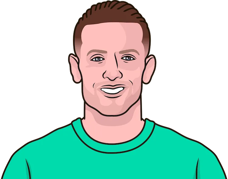Illustration of Jordan Pickford wearing the Everton uniform