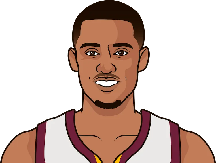 jordan clarkson stats with the cavaliers