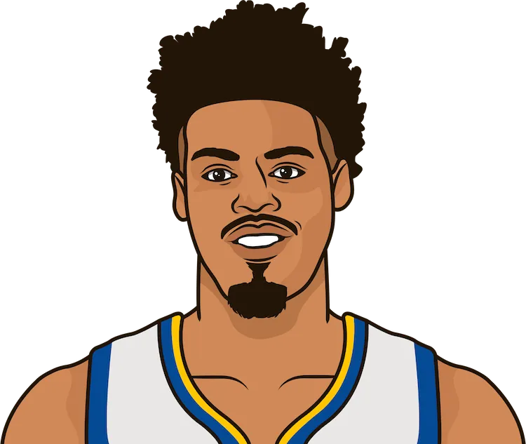 quinn cook most rebounds in a playoff game