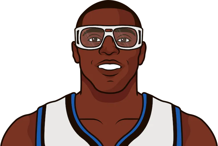 horace grant stats in the 1996 playoffs