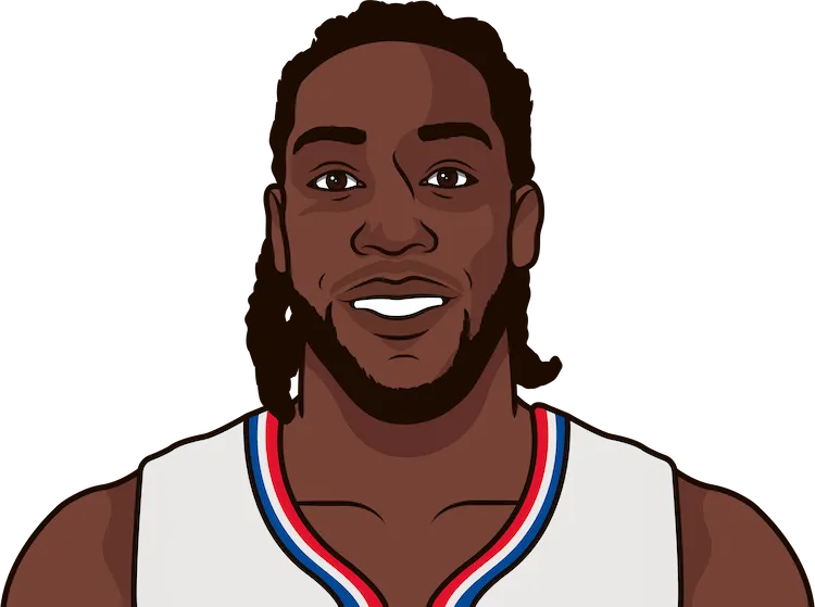 Illustration of Montrezl Harrell wearing the L.A. Clippers uniform