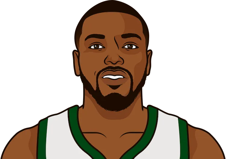 sterling brown stats in the 2019 playoffs