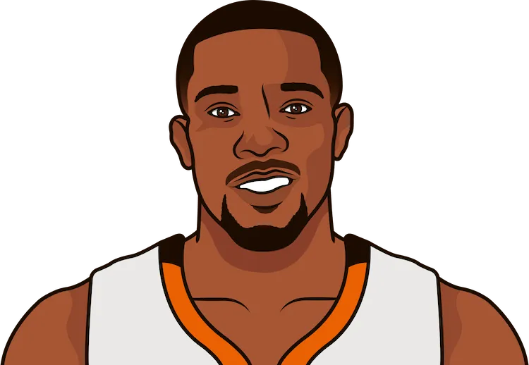 Illustration of Eric Bledsoe wearing the Phoenix Suns uniform