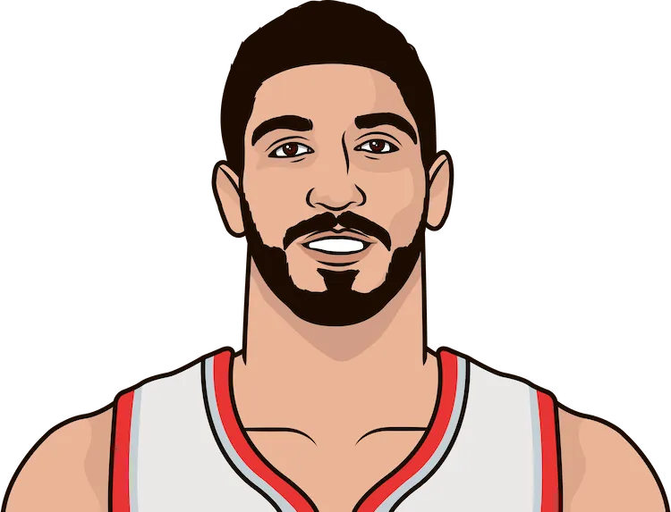 enes kanter freedom career playoff stats