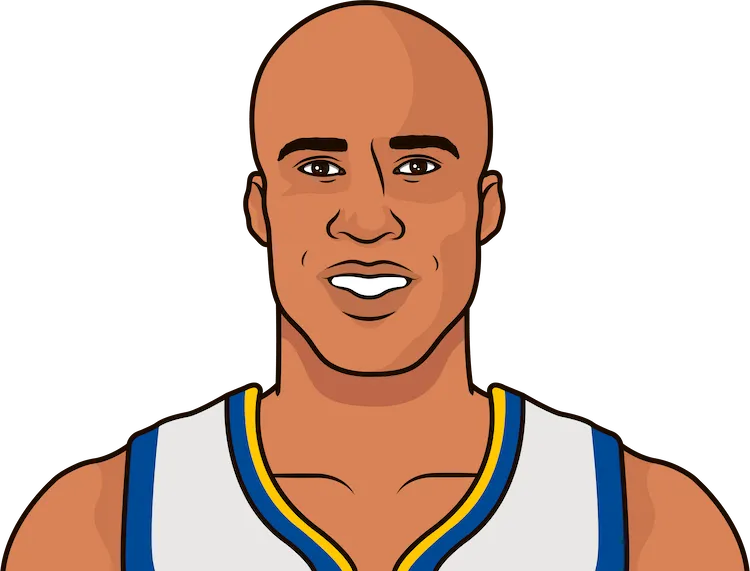 richard jefferson stats with the warriors