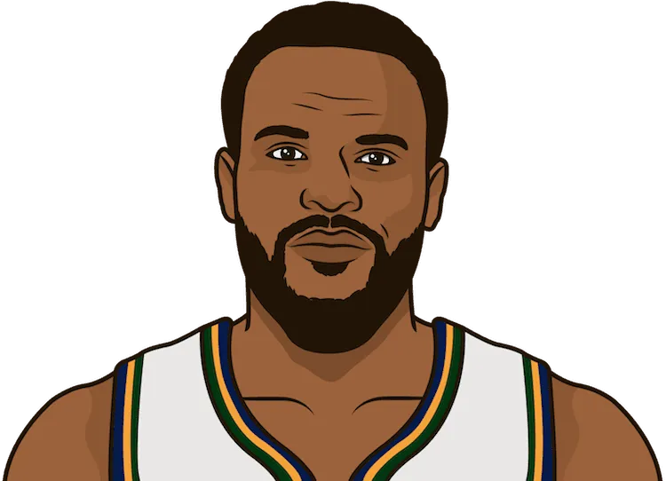 trevor booker stats with the jazz