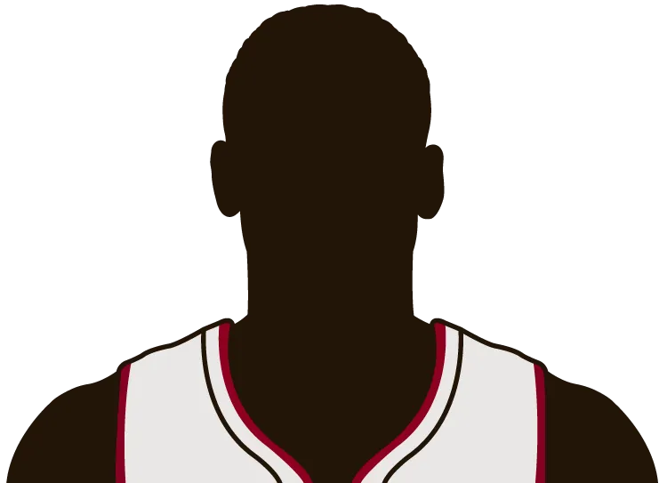 Illustration of Orlando Robinson wearing the Miami Heat uniform