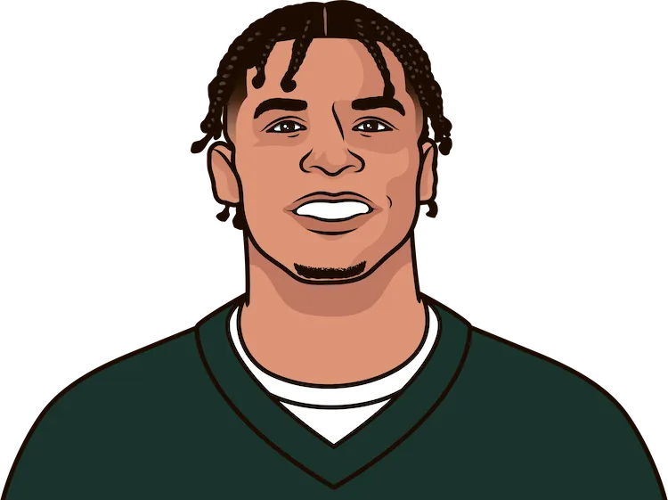 Illustration of Christian Watson wearing the Green Bay Packers uniform