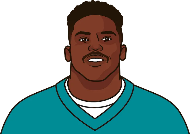 Illustration of Tyreek Hill wearing the Miami Dolphins uniform