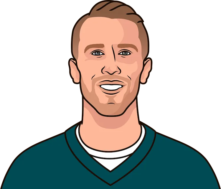 nick foles career stats in the super bowl