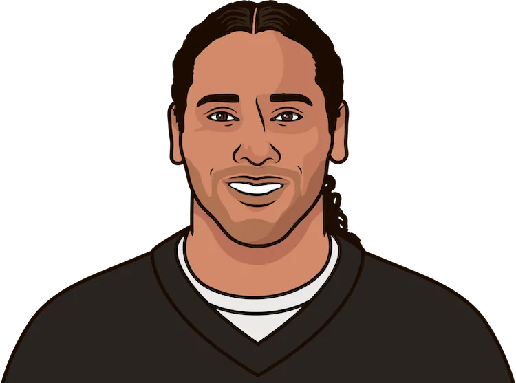 Illustration of Troy Polamalu wearing the Pittsburgh Steelers uniform