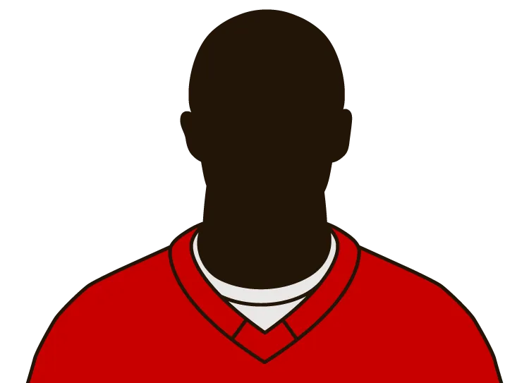 Illustrated silhouette of a player wearing the Detroit Falcons uniform