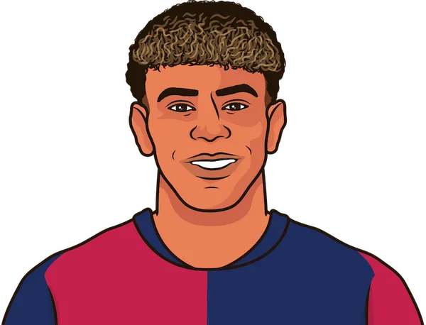 How Many Times Did Lamine Yamal Attempt A Freekick | StatMuse