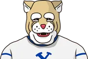 Illustration of Will Ferrin wearing the BYU Cougars uniform