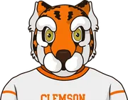 Illustration of Elliot Washington II wearing the Clemson Tigers uniform