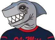 Illustration of Wyatt Smalley wearing the Ole Miss Rebels uniform