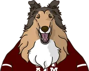 Illustration of Rickey Gibson III wearing the Texas A&M Aggies uniform