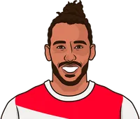 pierre-emerick aubameyang stats with monaco