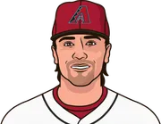 Illustration of Corbin Carroll wearing the Arizona Diamondbacks uniform