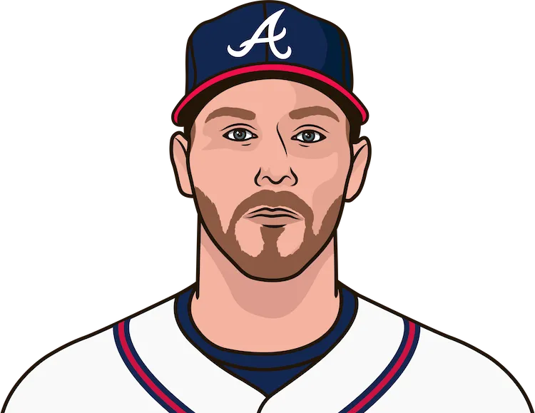 Illustration of Chris Sale wearing the Atlanta Braves uniform