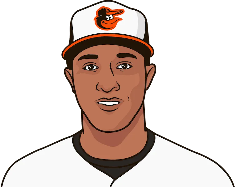 Illustration of Jonathan Schoop wearing the Baltimore Orioles uniform