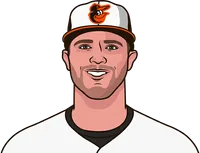 Illustration of Pete Alonso wearing the Baltimore Orioles uniform