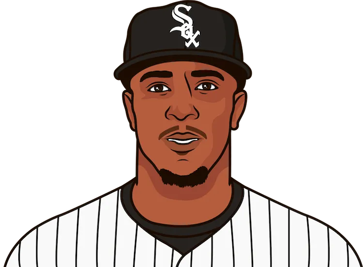 Illustration of Tim Anderson wearing the Miami Marlins uniform