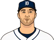 Illustration of Jack Flaherty wearing the Detroit Tigers uniform