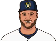 Illustration of Jackson Chourio wearing the Milwaukee Brewers uniform
