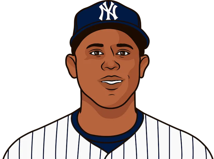 Illustration of Aaron Hicks wearing the New York Yankees uniform