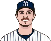Illustration of Max Fried wearing the New York Yankees uniform